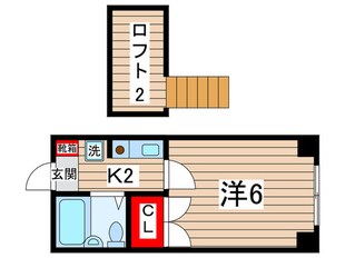 第二ハイツＡＭＥＹＡの物件間取画像